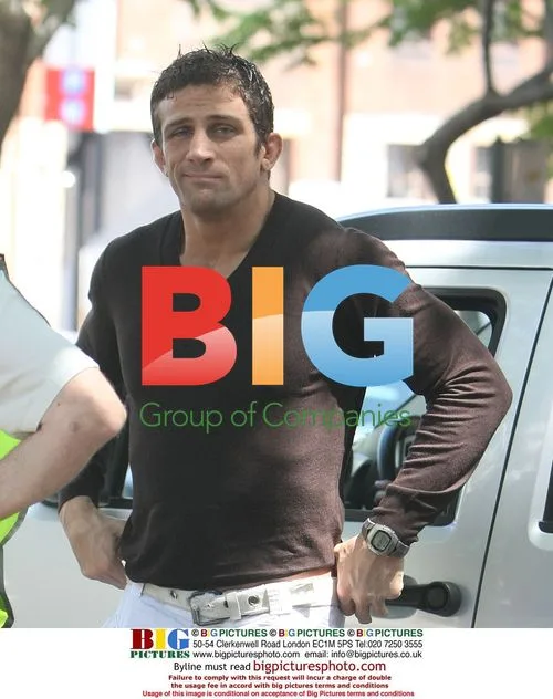 Alex Reid Arrives for Film Meeting in Australia