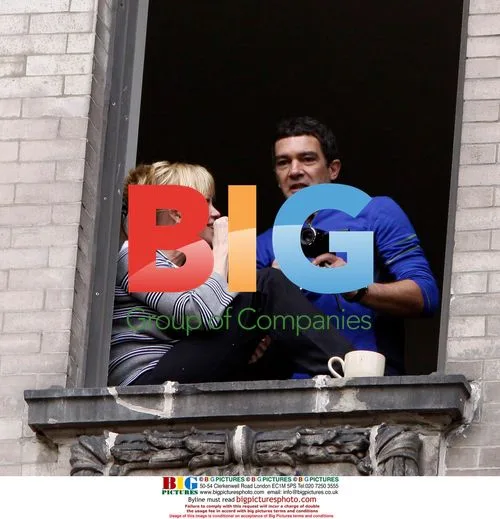 Antonio Banderas Watches Macy's Parade