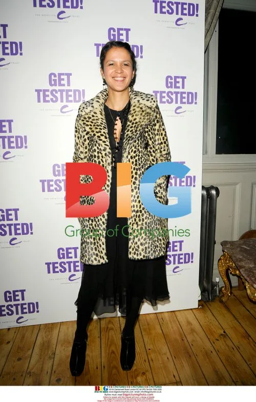 Lisa Moorish at Get Tested Event