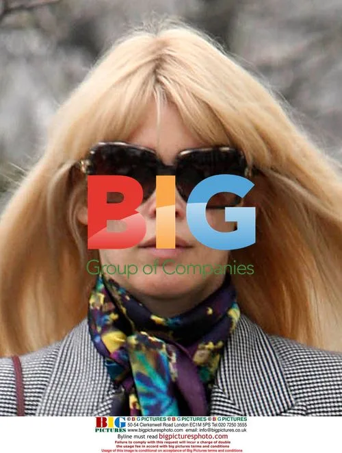 Claudia Schiffer Spotted in London