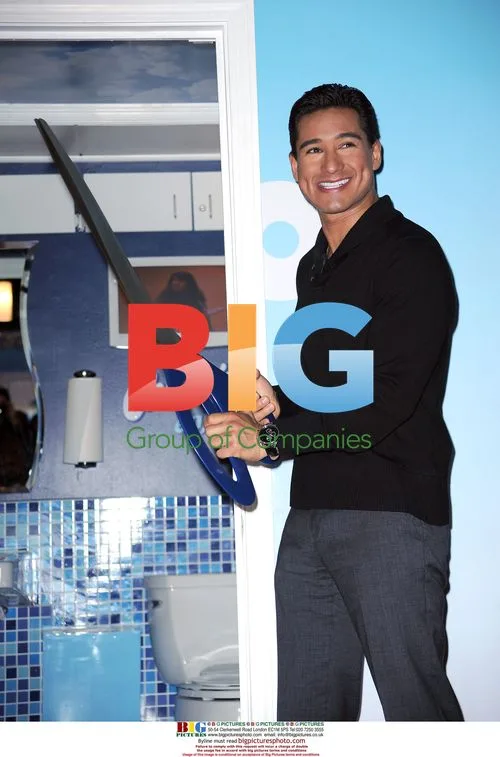 Mario Lopez at Charmin Restrooms Opening