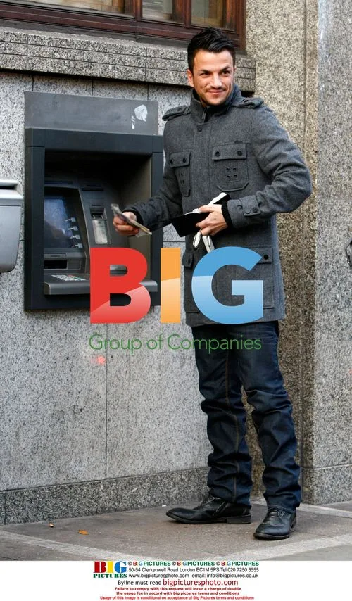 Peter Andre at Cash Point