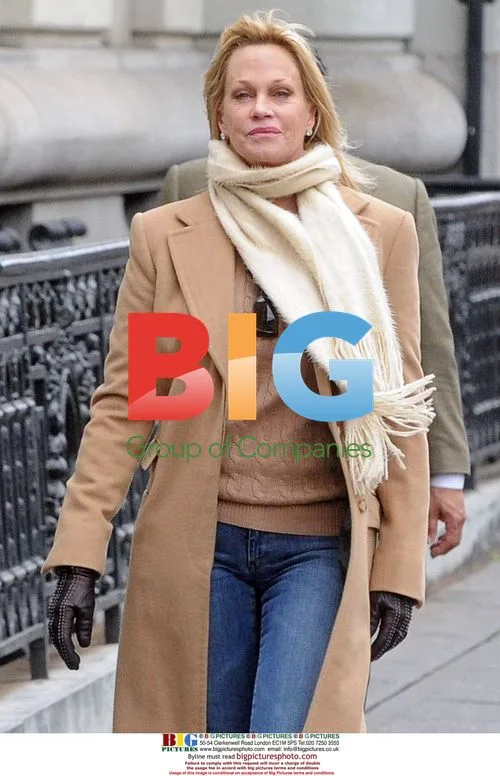 Melanie Griffith Walking in NYC