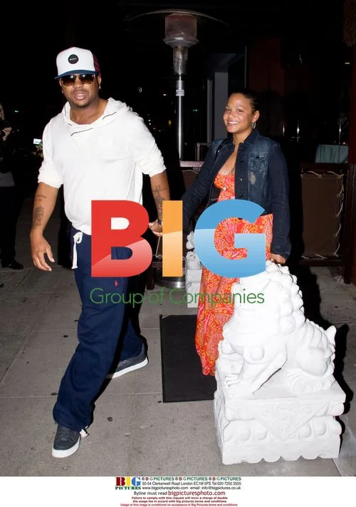 Christina Milian and The Dream Leave Restaurant