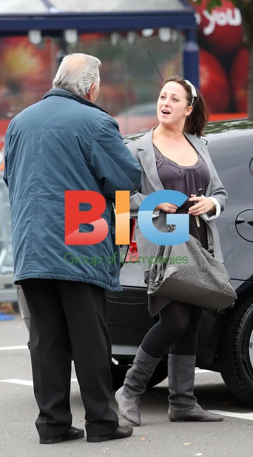 Natalie Cassidy and Vincent Simone at Supermarket