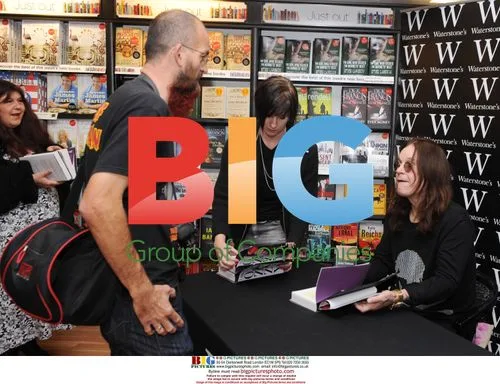 Ozzy Osbourne Autobiography Signing
