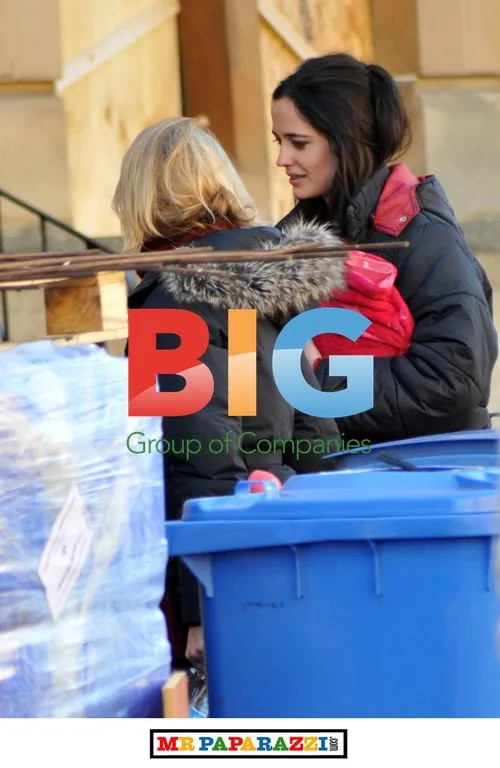Actresses on Film Set in Glasgow