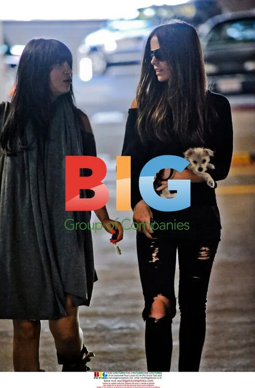 Kate Beckinsale with Puppy at Doctor