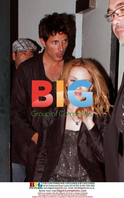 Kylie Minogue and Andres Velencoso Leaving Club