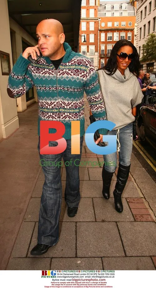 Mel B and Stephen Belafonte Shopping