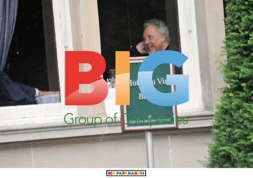 Singer Tom Jones at Hotel in Glasgow
