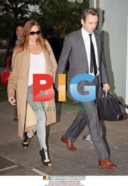 Stella McCartney and Alasdhair Willis at Art Freeze Show