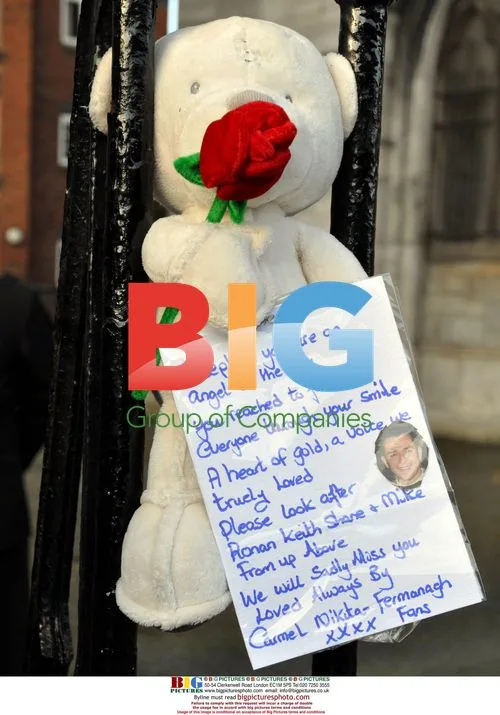 Stephen Gately's Funeral Mass