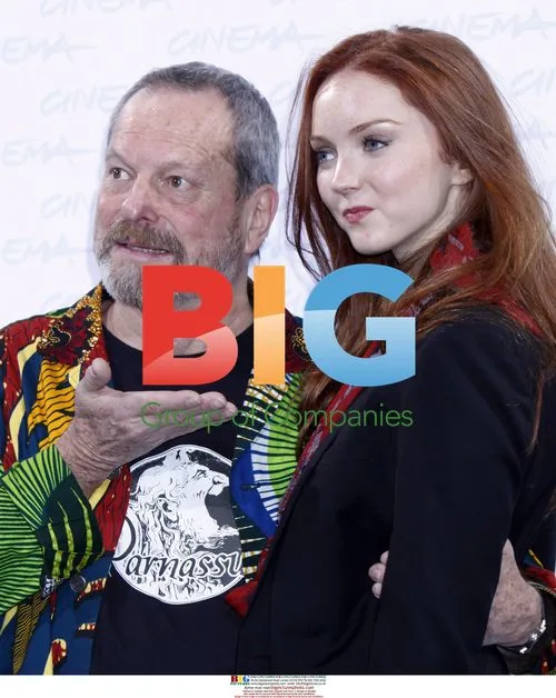 Terry Gilliam and Lily Cole at "Parnassus" Photocall