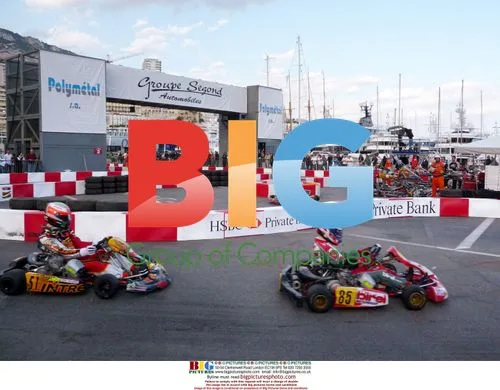 Flavio Briatore on yacht during Kart Cup in Monaco