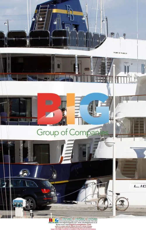 Flavio Briatore on yacht in Monaco