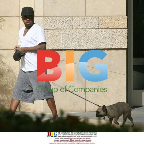 Jermaine Dupri and Janet Jackson with Pet