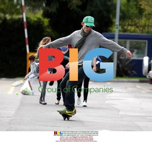 Prince Kyril of Bulgaria Skateboarding with Kids