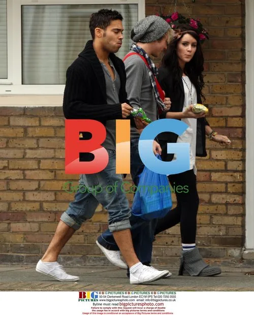 X Factor Contestants Shopping in London