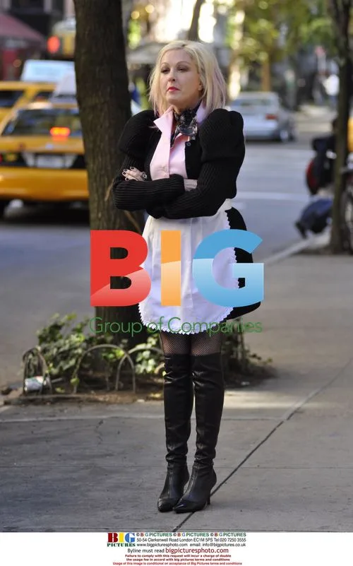Sharon Osbourne filming 'Celebrity Apprentice'