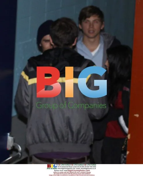 Vanessa Hudgens and Zac Efron at Hockey Game