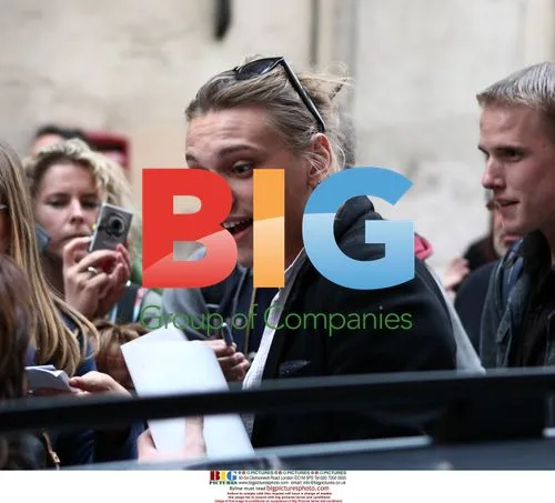 Jamie Campbell Bower Signing Autographs in Rome