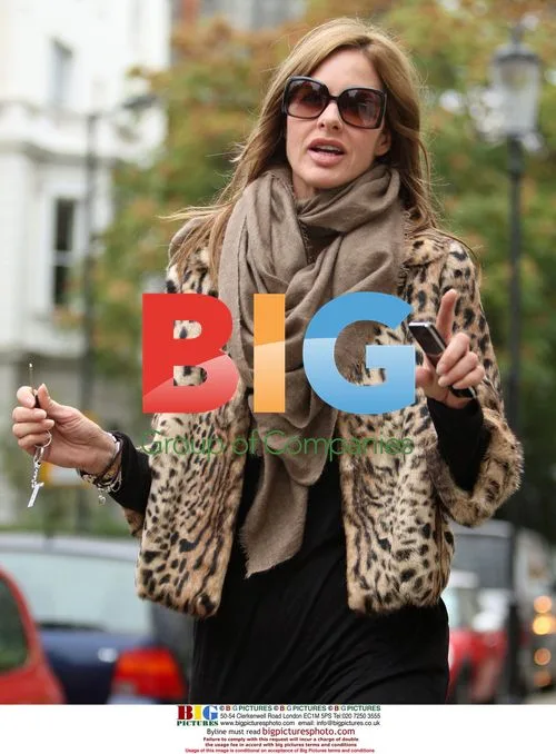 Trinny Woodhall Out for a Stroll