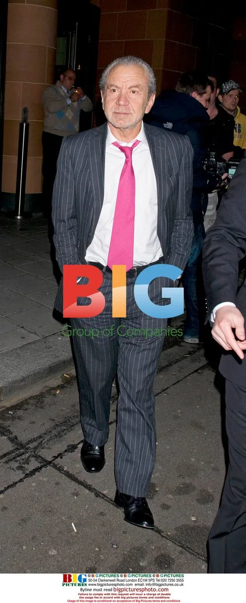 Sir Alan Sugar at Cipriani Restaurant
