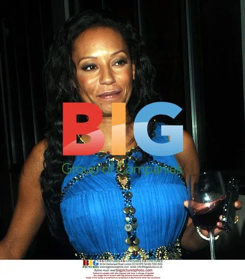 Mel B Seen Outside London Hotel