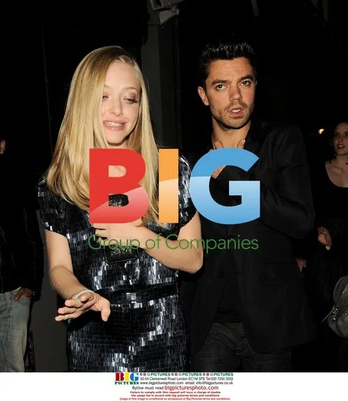 Amanda Seyfried and Dominic Cooper leave Grouchos
