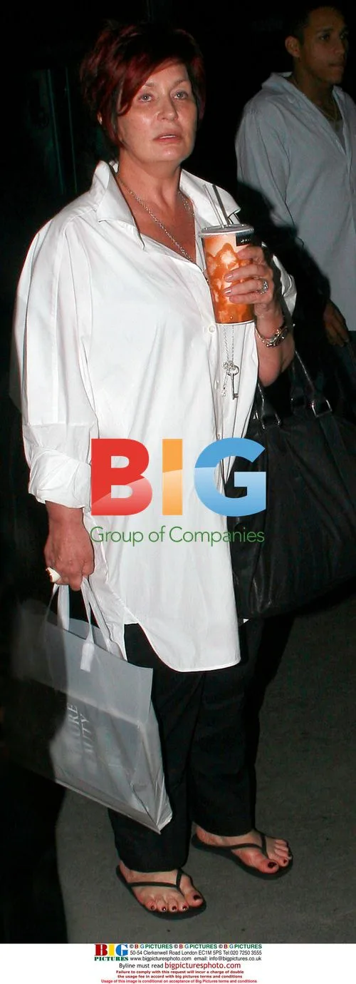 Sharon Osbourne Shopping in LA