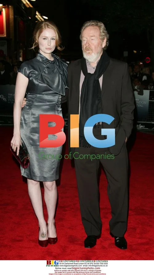 Ridley Scott and Daughter at 'Cracks' Premiere