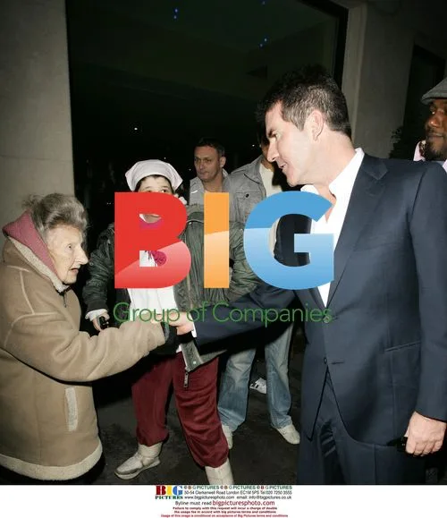 Simon Cowell Leaving Mayfair Hotel