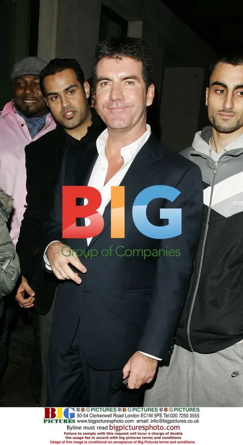 Simon Cowell Leaving Birthday Party