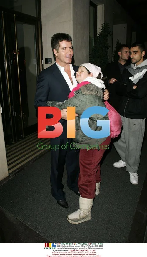 Simon Cowell Leaving Birthday Party