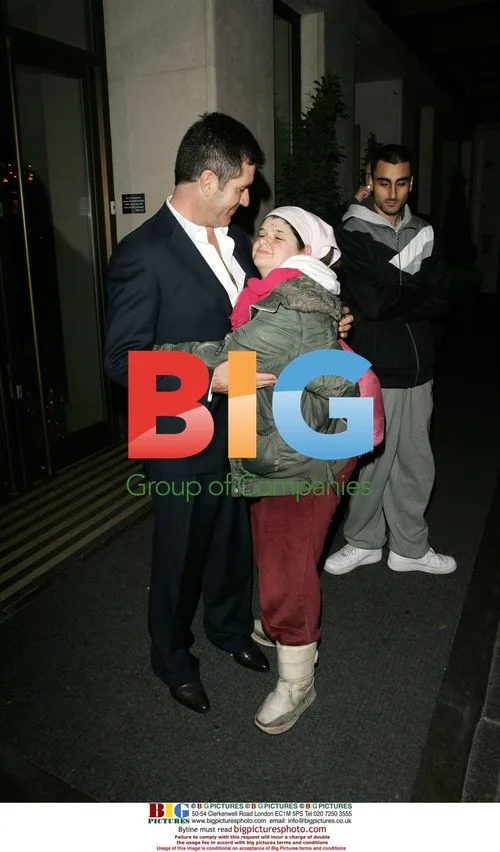 Simon Cowell Leaving Birthday Party in London