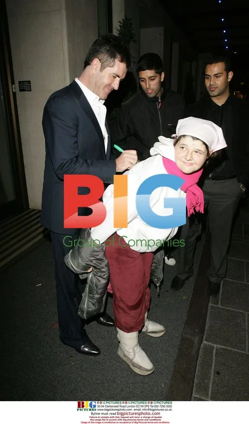 Simon Cowell Leaving Birthday Party