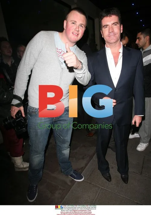 Simon Cowell Leaving Mayfair Hotel