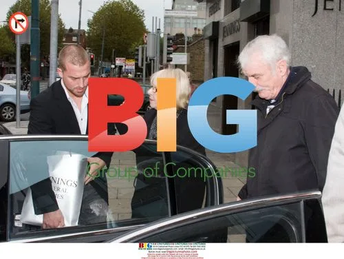 Andrew Cowles at Stephen Gately's Parents' House