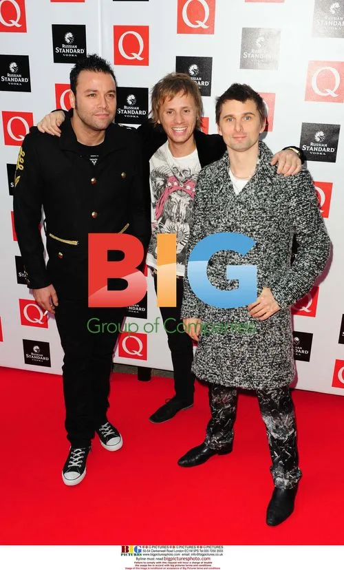 Muse at 2009 Q Awards in London