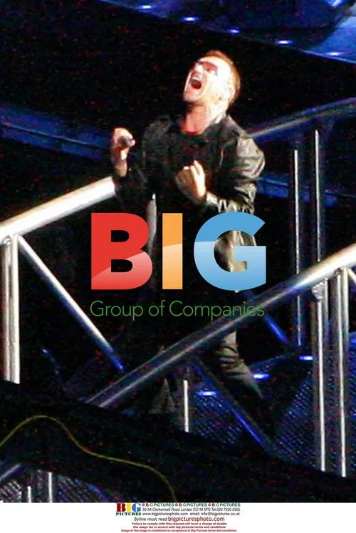 U2 Performing at Rose Bowl, 2009