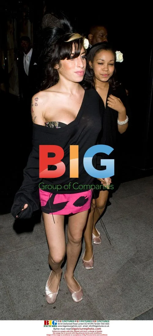 Amy Winehouse with Dionne Bromfield