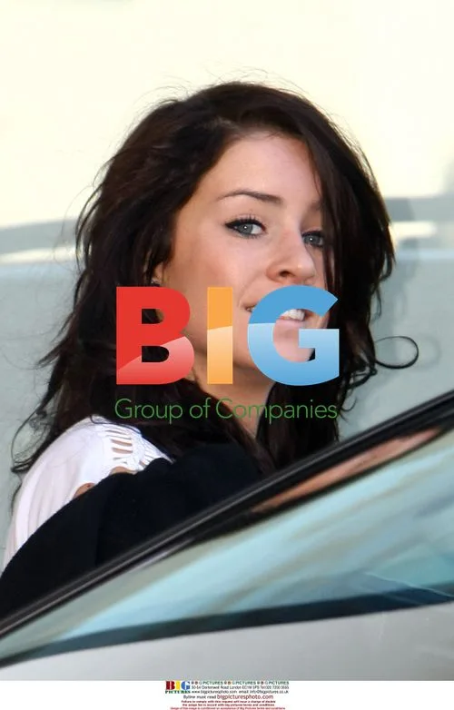X Factor Contestant Lucie Jones Leaving House