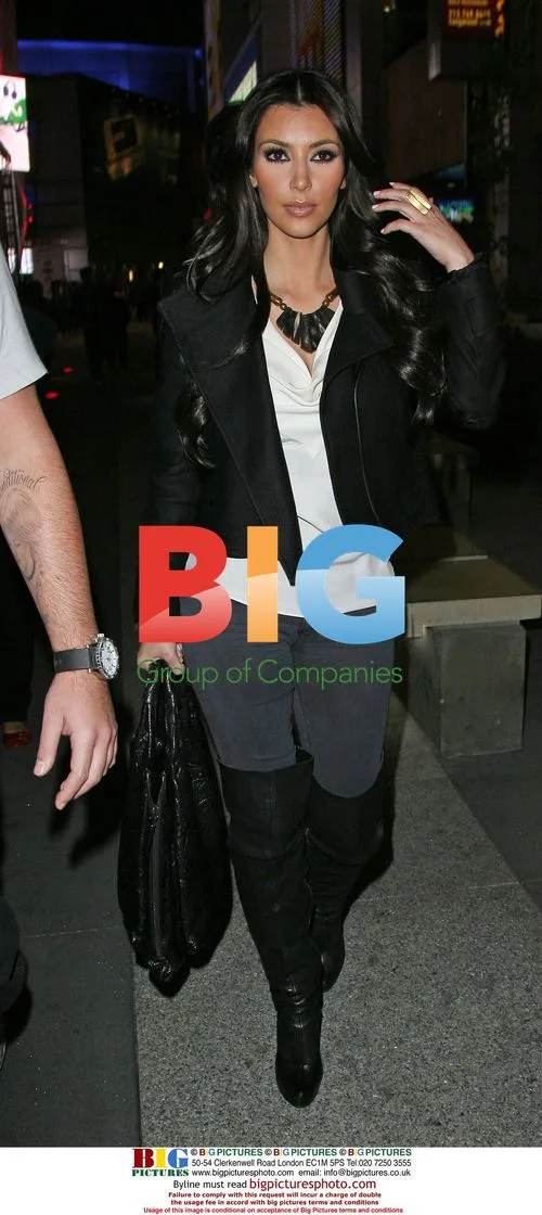 Kim Kardashian at Lakers Game