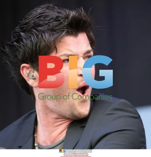 The Script's Danny O'Donague Performs at V Festival