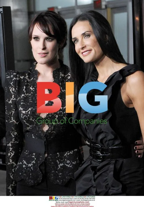 Rumer Willis and Demi Moore at 'Sorority Row' Premiere