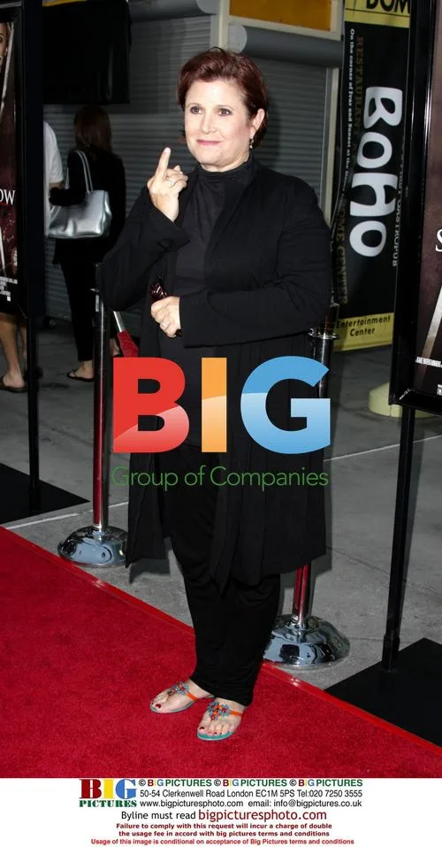 Carrie Fisher at 'Sorority Row' Premiere