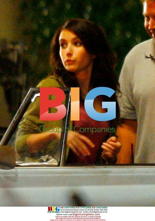 Ashton Kutcher and Emma Roberts Filming "Valentines Day"