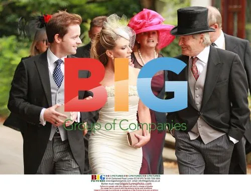 Dec Donnelly at Georgie Thompson's Sister's Wedding