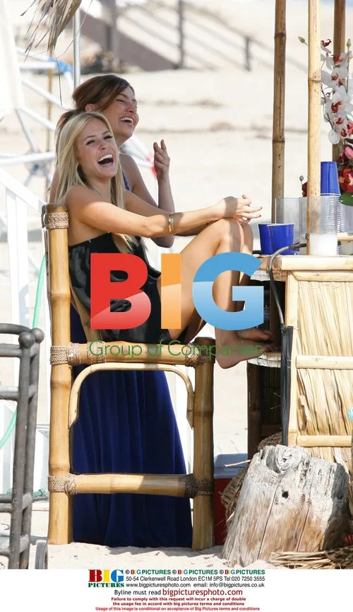 The Hills Cast on Carbon Beach